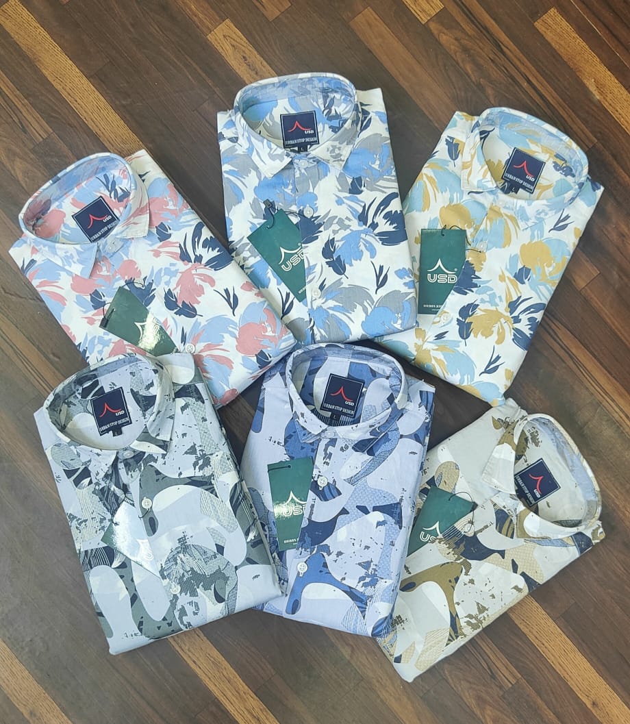 256/3-Twill cotton Full shirts