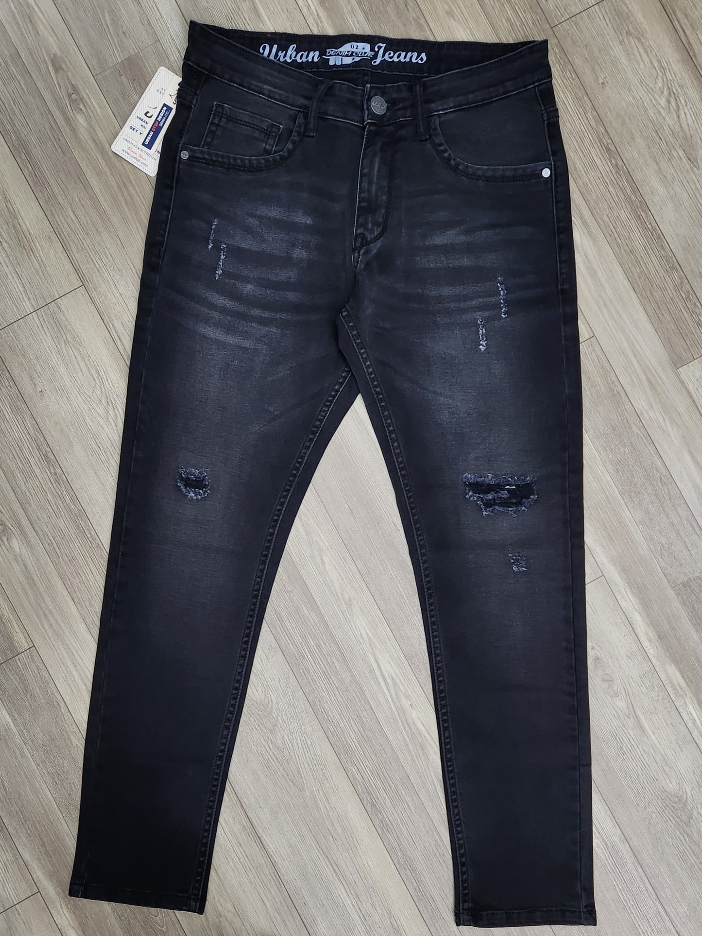 358/4-Men's Premium Denim Jeans Ankle Fit