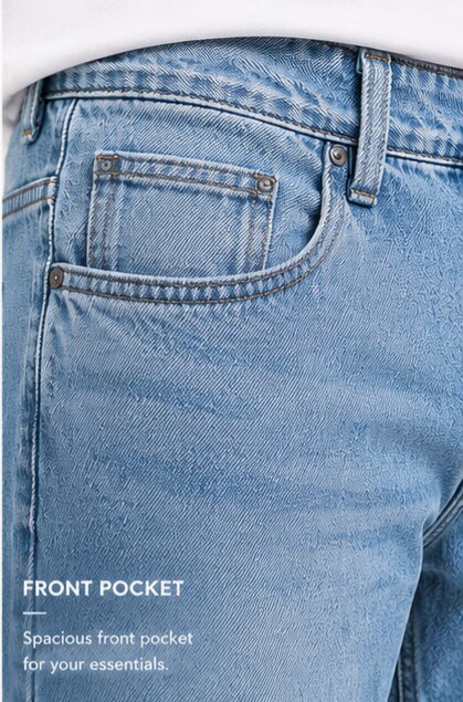 Trendy Baggy Fit Jeans - Comfort With Style - 411/2