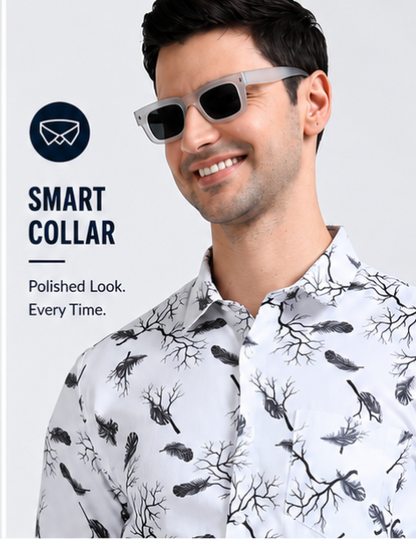 Premium Oxford Digital Printed Shirts-389/3