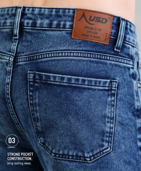 Classic MOM Fit Jeans - Comfort With Style - 383/3