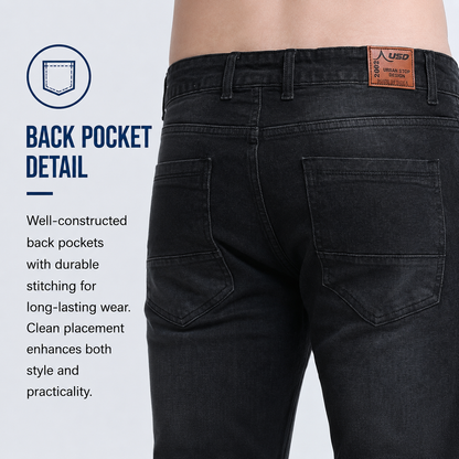 Torn Men's Premium Denim Jeans Ankle Fit - 358/4