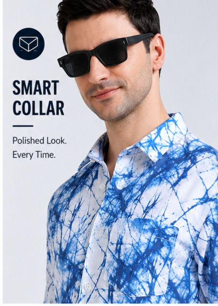 Premium Oxford Digital Printed Shirts-389/5