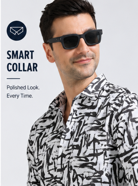 Premium Oxford Digital Printed Shirts-389/4