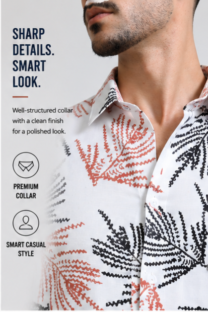 Premium Rayon Digital Print Shirt - 386/5