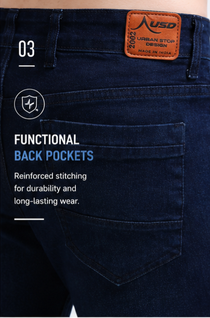 Men's Premium Denim Jeans Ankle Fit - 364/1