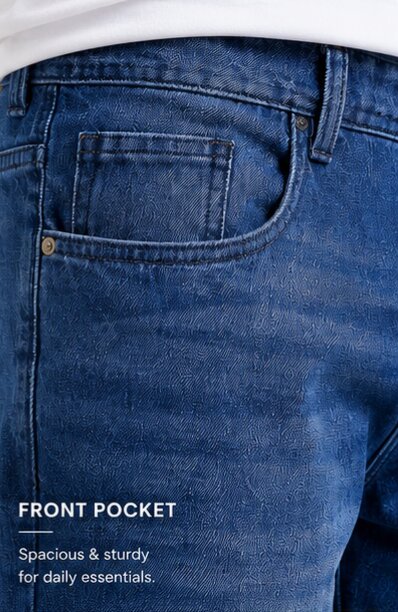 Trendy Baggy Fit Jeans - Comfort With Style - 411/1