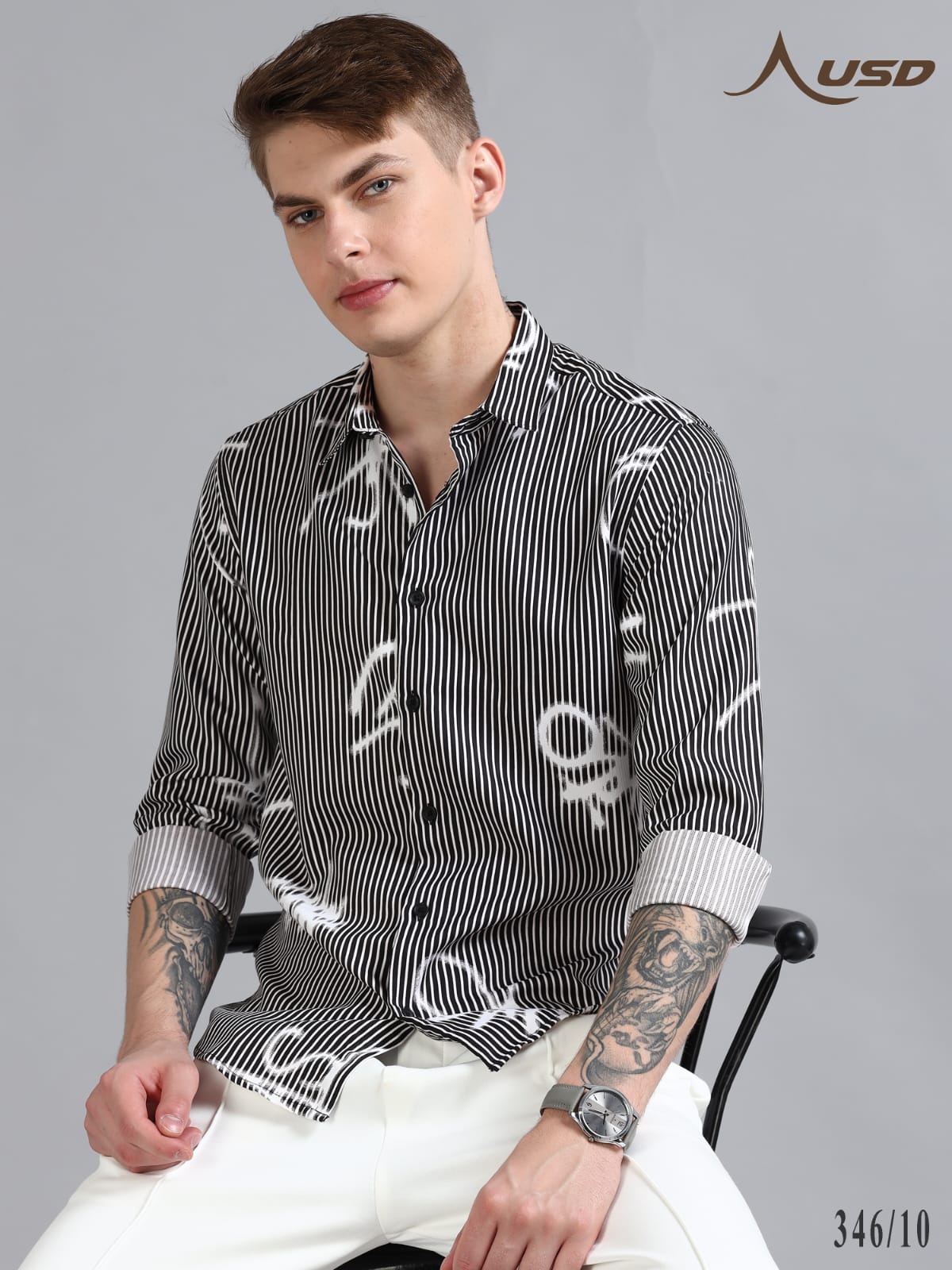 346/10-IMP Printed Party wear shirts