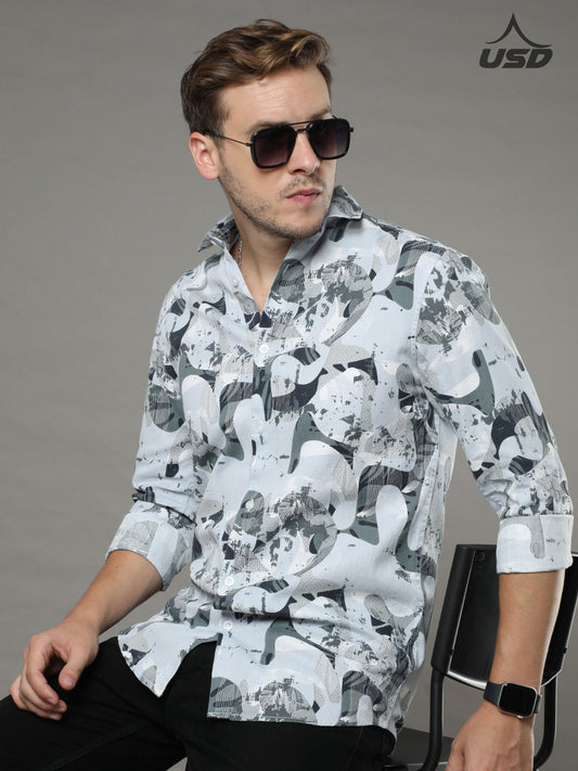 256/5-Twill cotton Full shirts
