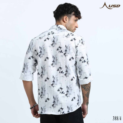 Premium Jacquard Digital Printed Shirts-388/4