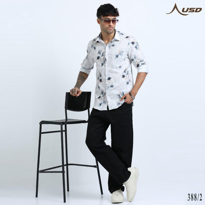 Premium Jacquard Digital Printed Shirts-388/2