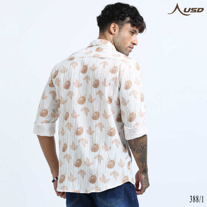 Premium Jacquard Digital Printed Shirts-388/1