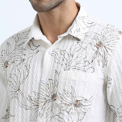 Premium Jacquard Digital Printed Shirts-388/6