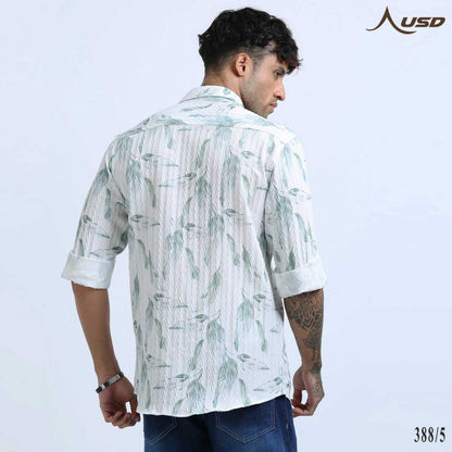 Premium Jacquard Digital Printed Shirts-388/5