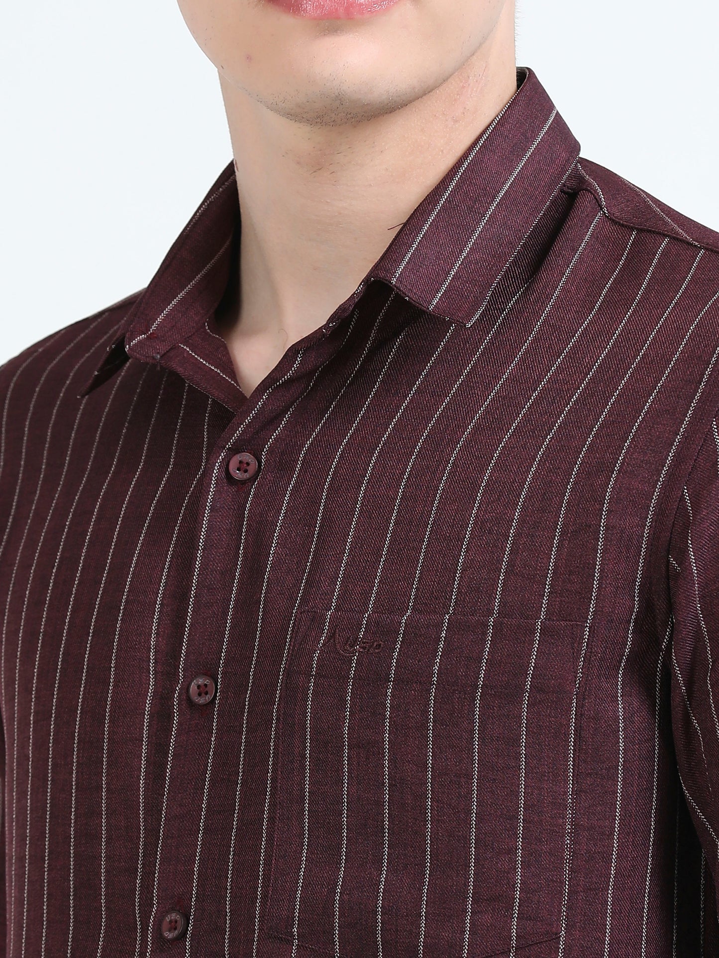 352/9-Stylish Imported Line Strips Shirts