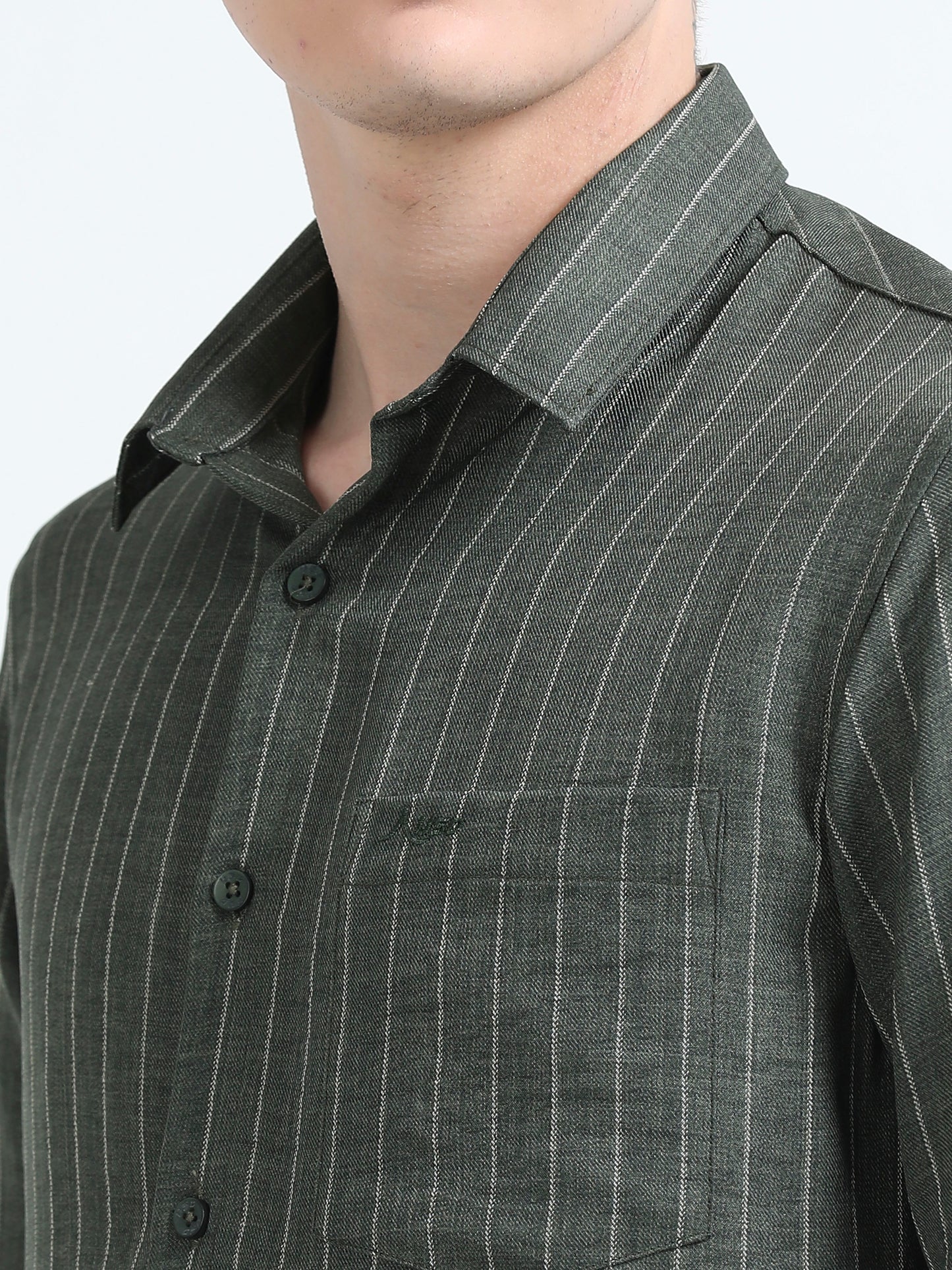 352/6-Stylish Imported Line Strips Shirts