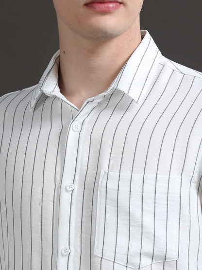 352/1-Stylish Imported Line Strips Shirts