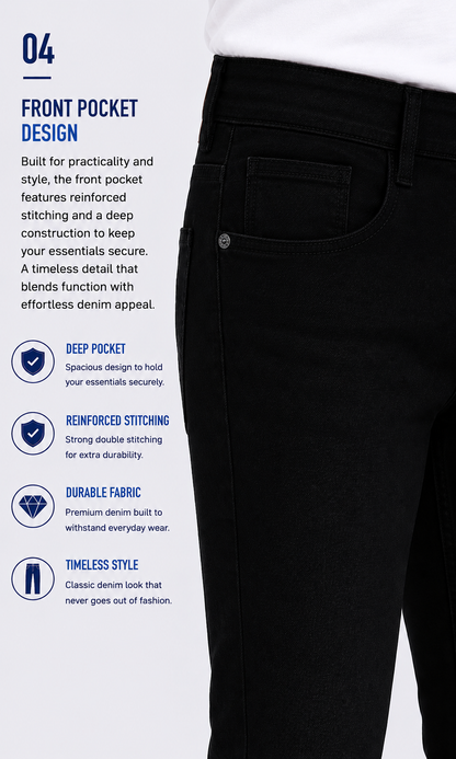 Men's Premium Denim Jeans Ankle Fit - 364/6