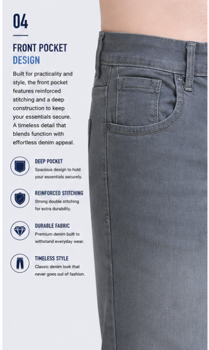 Men's Premium Denim Jeans Ankle Fit - 364/5