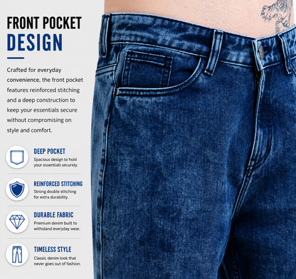 Classic MOM Fit Jeans - Comfort With Style - 383/2