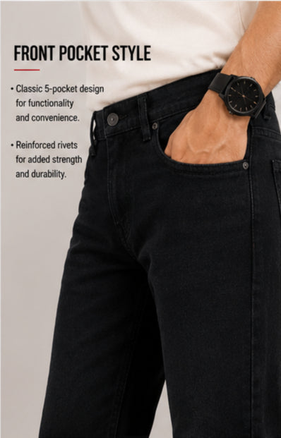 Trendy Baggy Fit Jeans - Comfort With Style - 411/4
