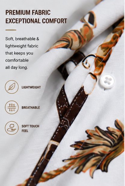 Premium Rayon Digital Print Shirt - 386/1