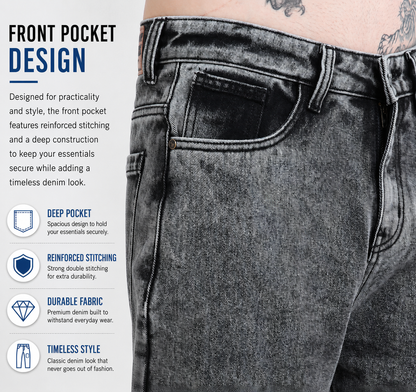 Classic MOM Fit Jeans - Comfort With Style - 383/4