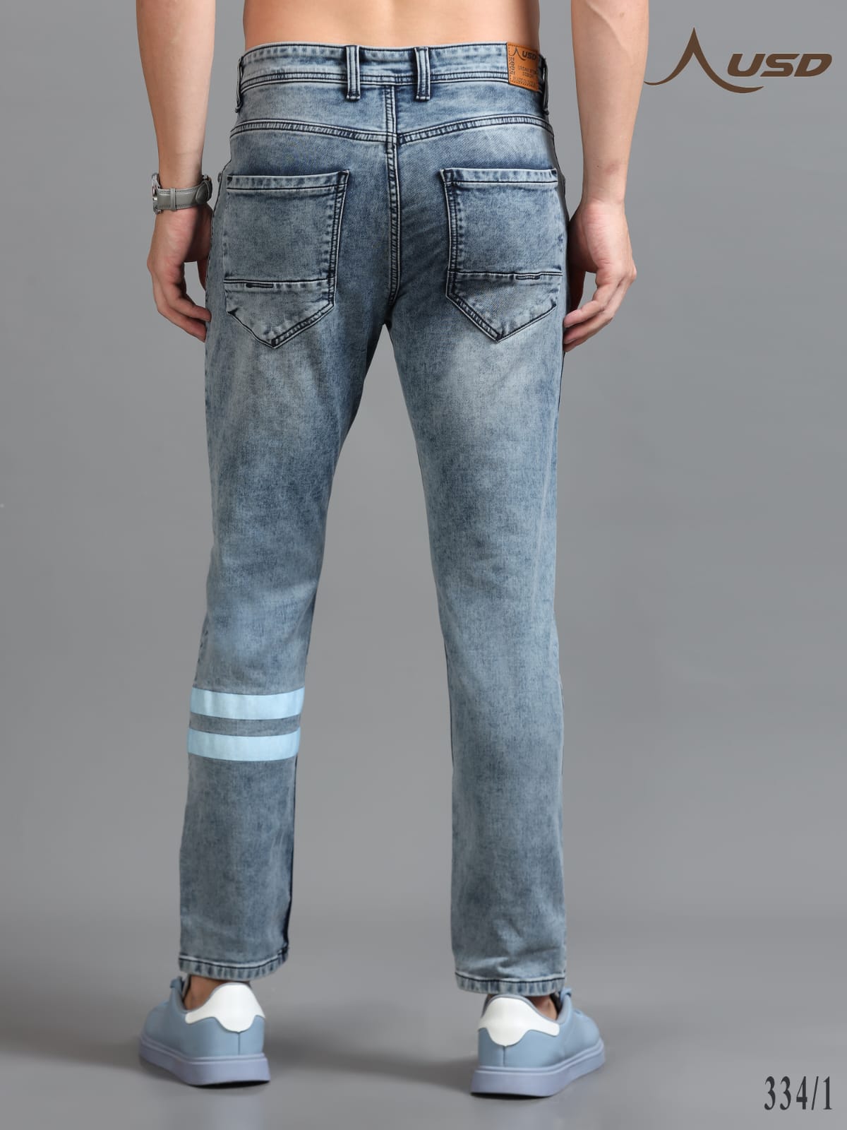 344/1-Designer Ankle Fit Jeans