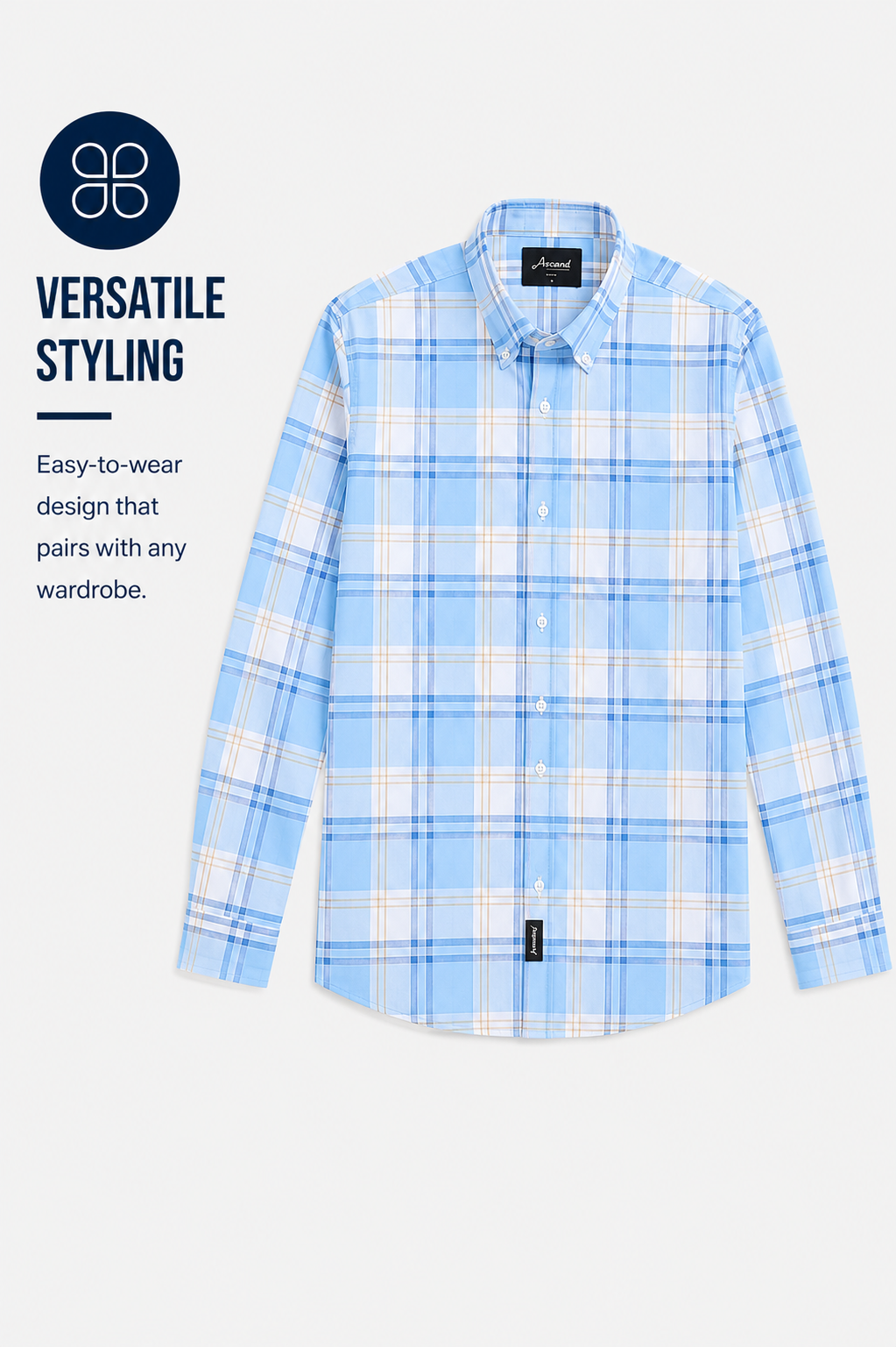 Twill Cotton Printed Chex Shirts - 339/6