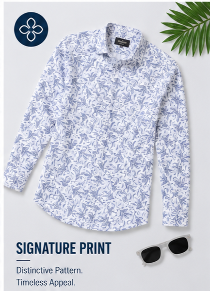 Premium Oxford Digital Printed Shirts-389/9