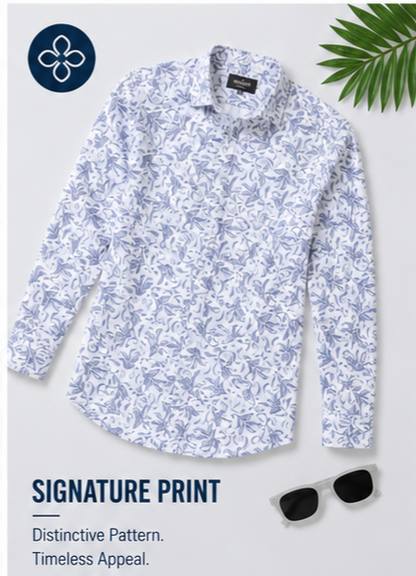 Premium Oxford Digital Printed Shirts-389/9