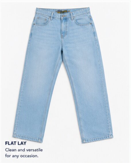 Trendy Baggy Fit Jeans - Comfort With Style - 411/3