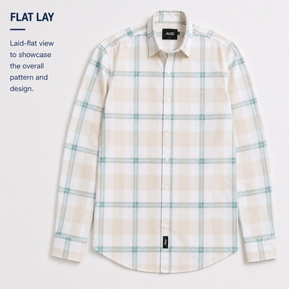 Twill Cotton Printed Chex Shirts - 339/5