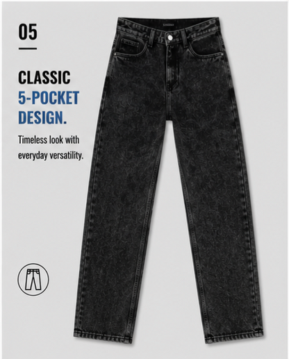 Classic MOM Fit Jeans - Comfort With Style - 383/5