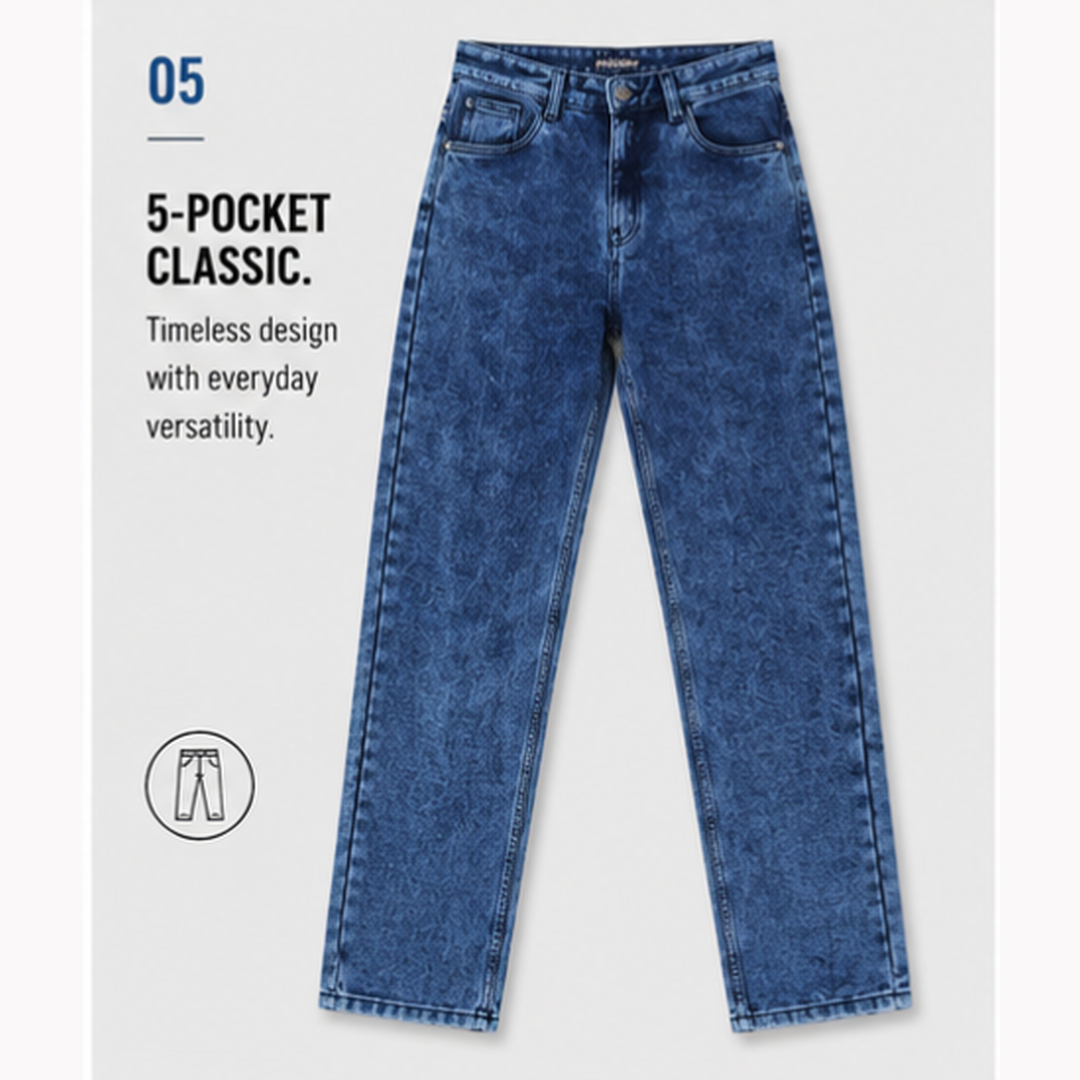 Classic MOM Fit Jeans - Comfort With Style - 383/3