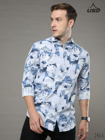 256/4-Twill cotton Full shirts