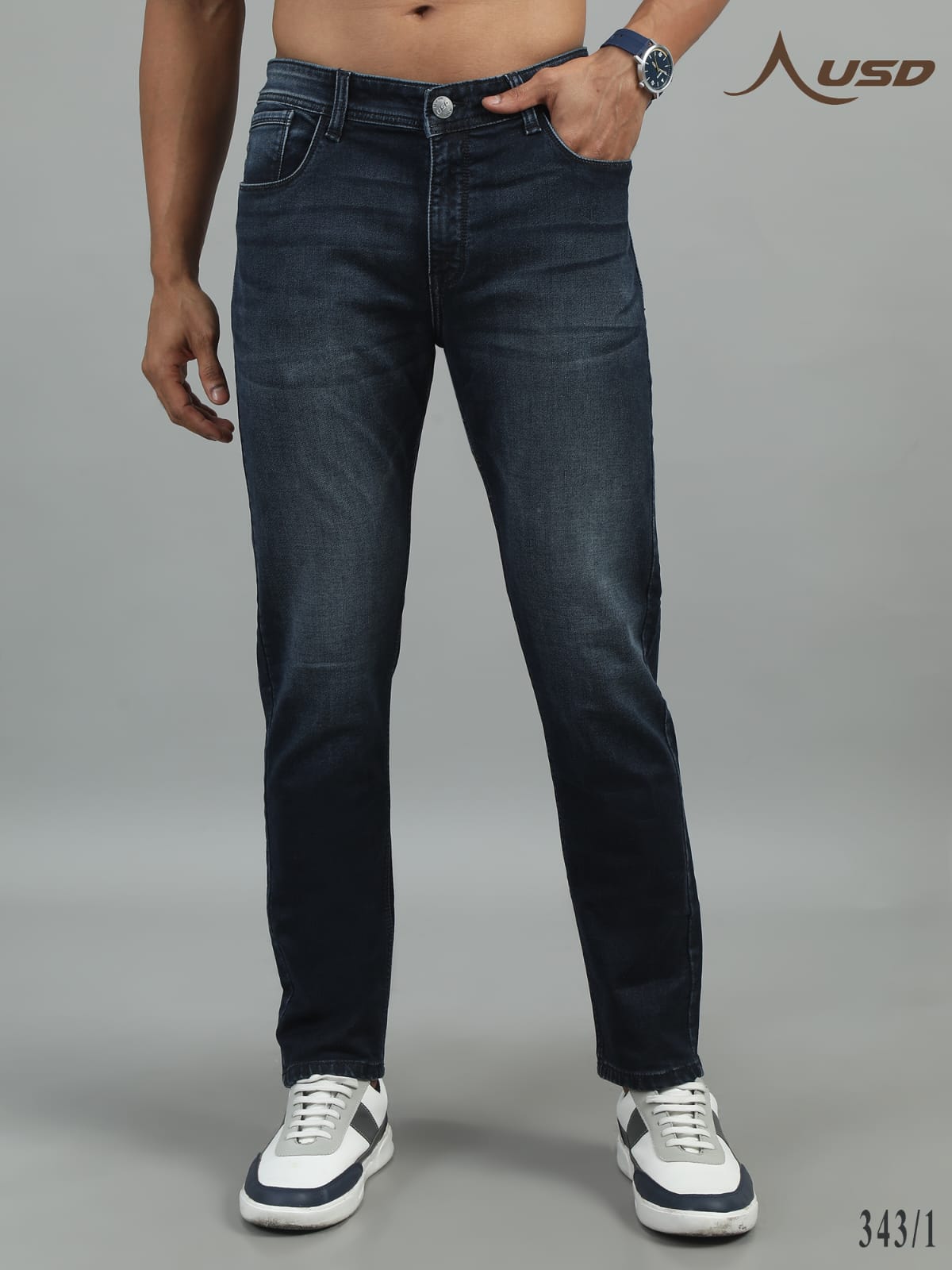 343/1-Ankle Fit Jeans