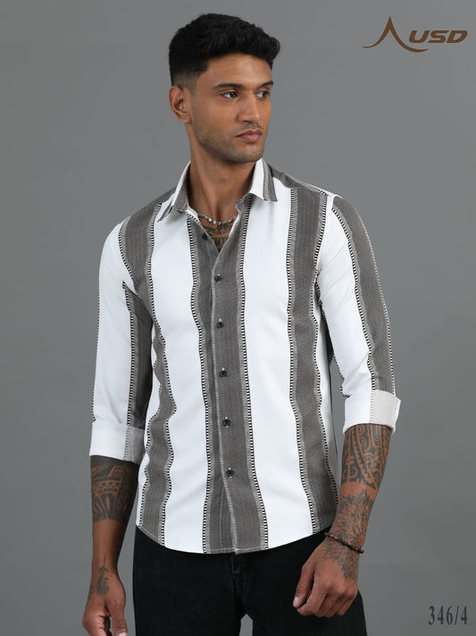 346/4-IMP Printed Party wear shirts