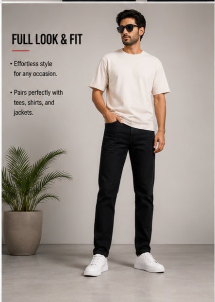 Trendy Baggy Fit Jeans - Comfort With Style - 411/4