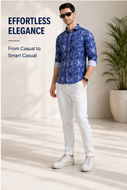 Premium Oxford Digital Printed Shirts-389/1