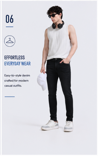 Men's Premium Denim Jeans Ankle Fit - 364/4