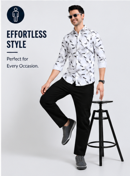 Premium Oxford Digital Printed Shirts-389/3