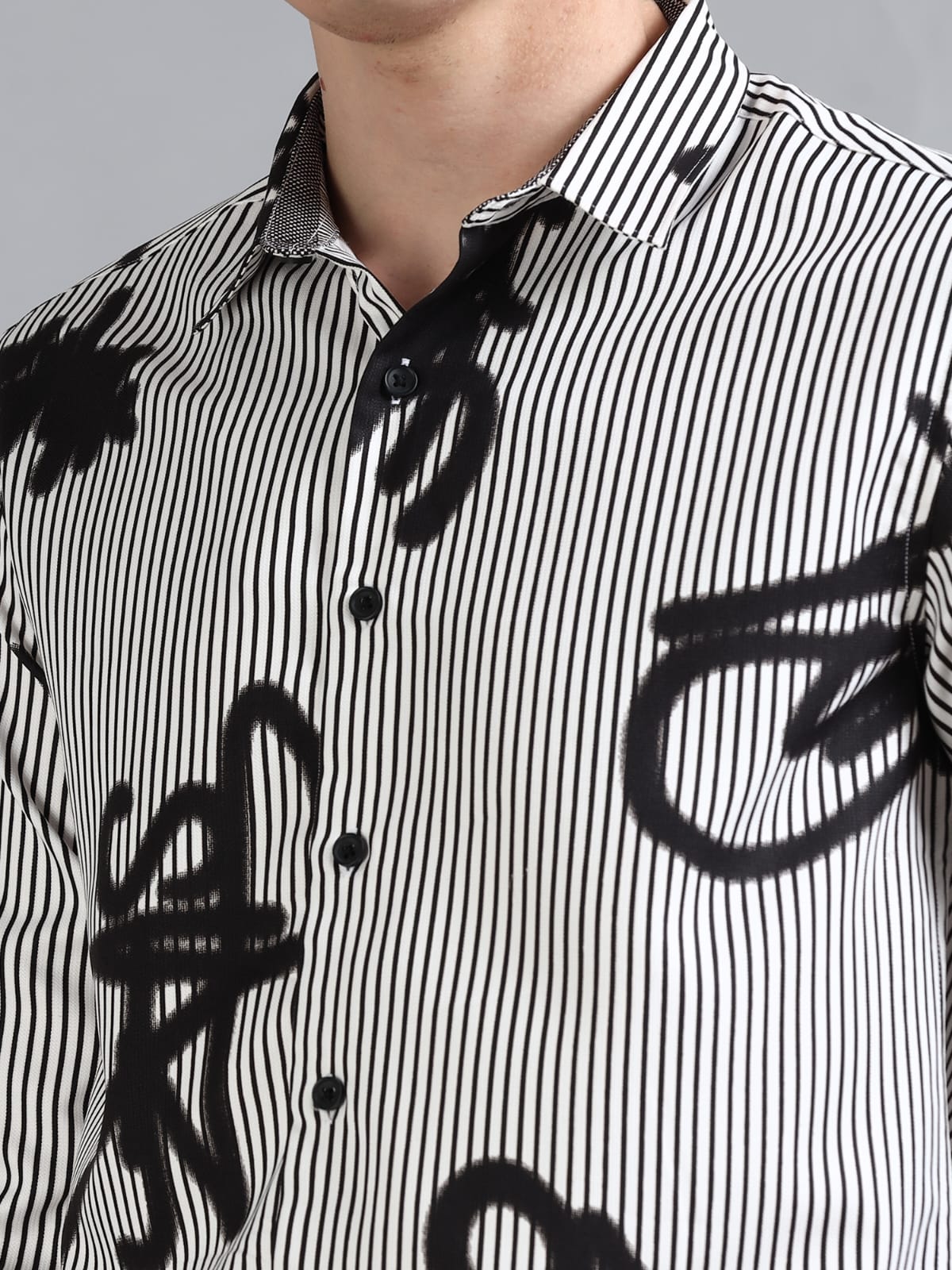 346/6-IMP Printed Party wear shirts