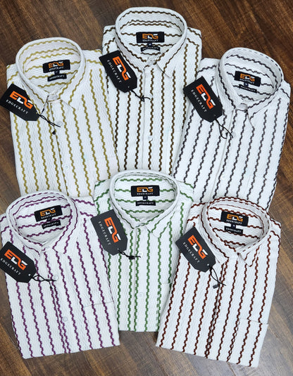 363/6-EDG IMP Striped Shirts