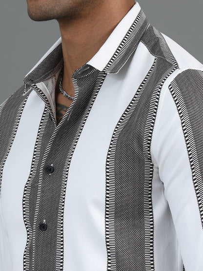 346/4-IMP Printed Party wear shirts
