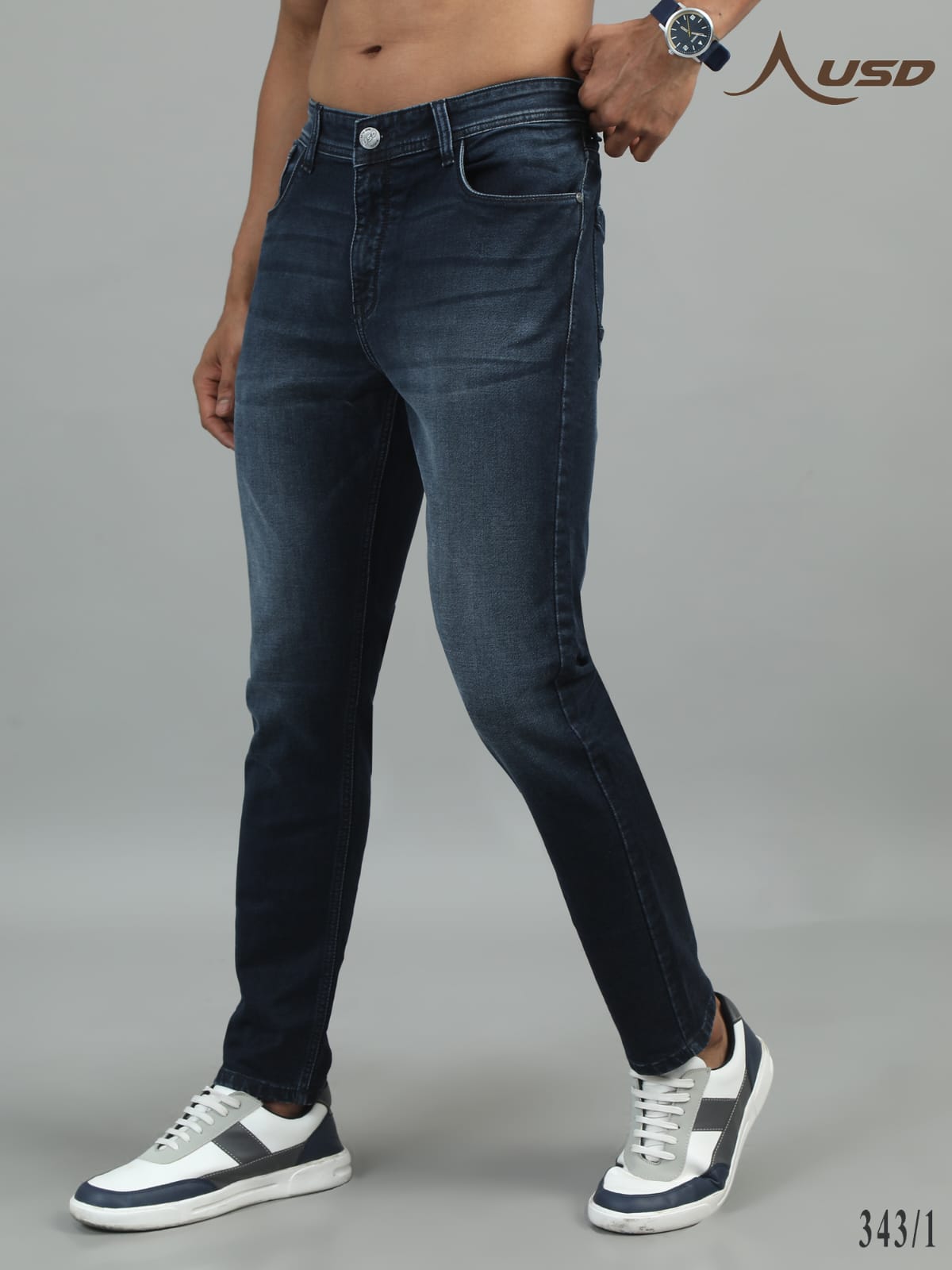 343/1-Ankle Fit Jeans