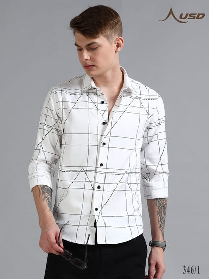346/1-IMP Printed Party wear shirts