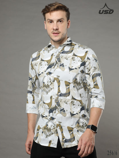 256/6-Twill cotton Full shirts