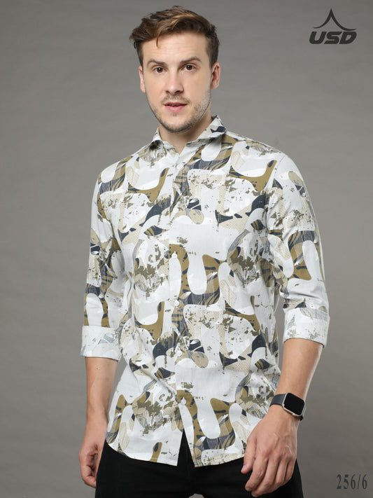 256/6-Twill cotton Full shirts