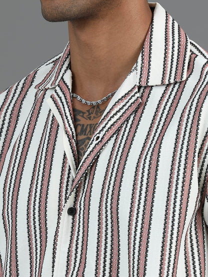 Cuban Collared Shirts Half Shirt! - 347/1